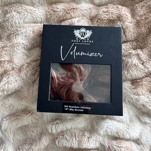 Foxy Locks Volumizer Hairpiece — Brondie (Brown with Red Tones)